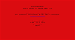 Desktop Screenshot of coccinellebd.be